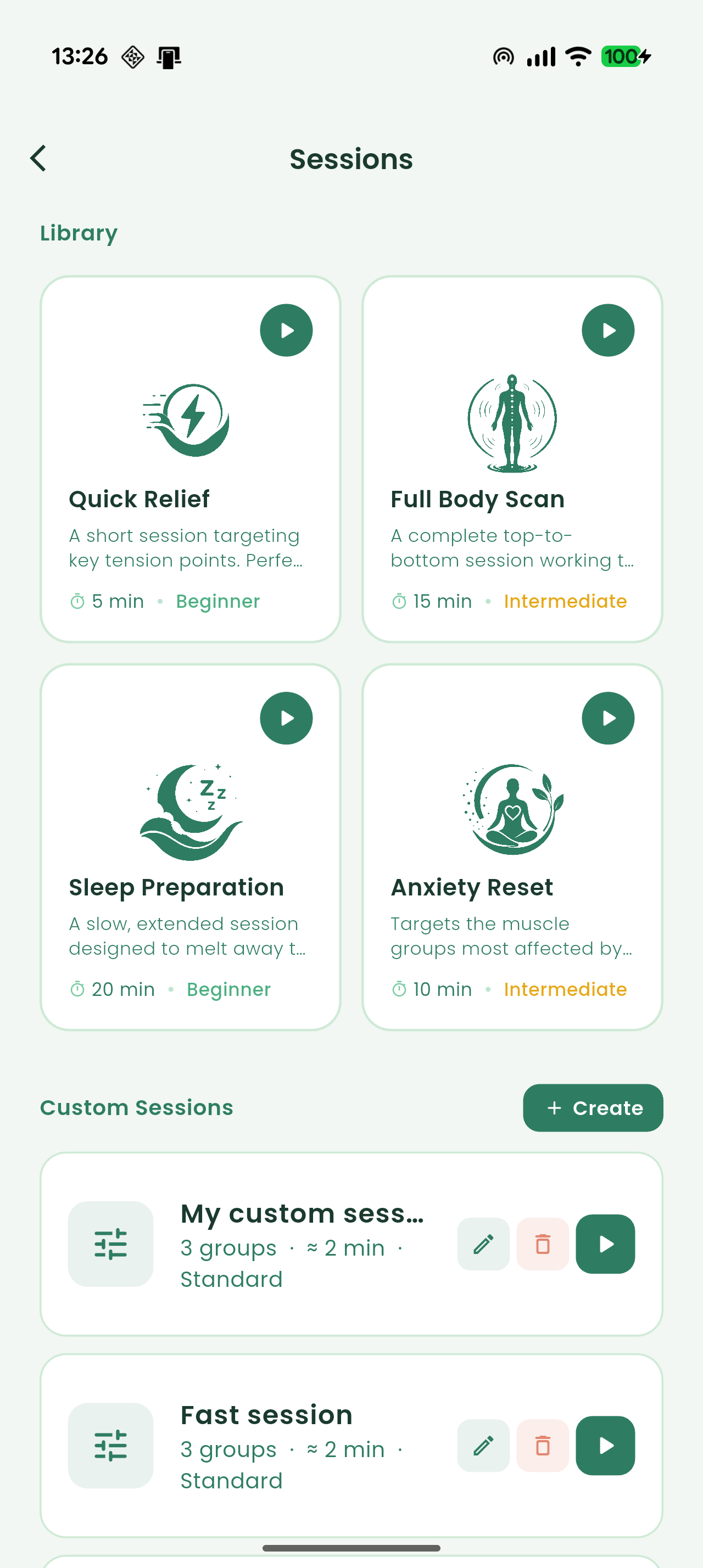 Relexa session library